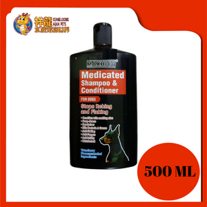 MEDICATED DOG SHAMPOO & CONDITIONER 500ML