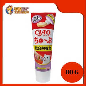 CIAO TUBE TUNA SEAFOOD(NUTRITION)80G CS-157