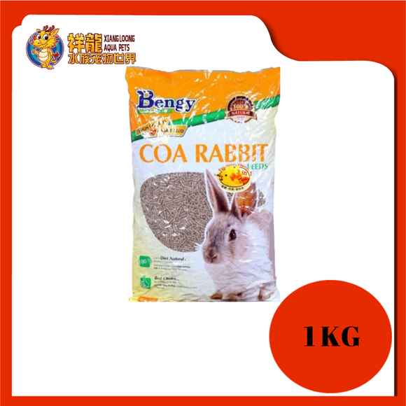 BENGY SUPER QUALITY RABBIT FOOD 1KG {6199}