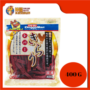 DOGGYMAN GLITTER CHICKEN LIVER 400G [81700]