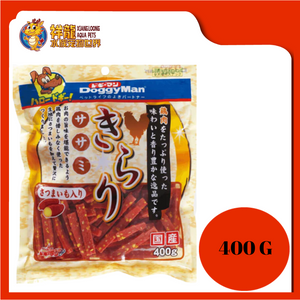 DOGGYMAN GLITTER SASAMI SWEET POTATO 400G [81751]