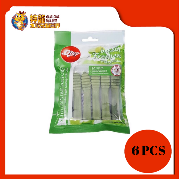 OLGO DENTAL CHEW GREEN TEA 6PCS