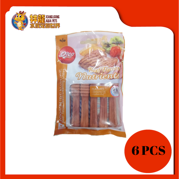 OLGO DENTAL CHEW BEEF 6PCS