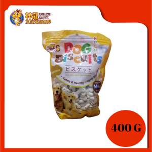 PET8 DOG BISCUITS BONE SHAPE 400G [JC11]