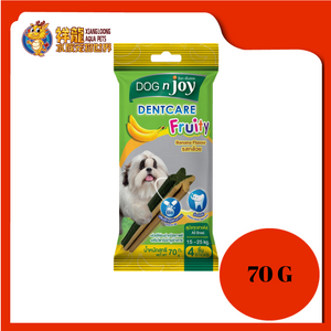 DENTCARE FRUITY BANANA FLAVOUR 70G 4 STICK