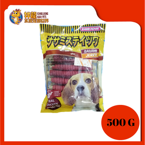 SASAMI JERKY MUNCHY ROLL W SOLF [BEEF] 500G