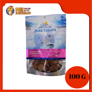 ALPS NATURAL PURE TREATS SALMON RING 100G