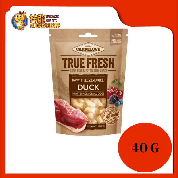 TRUE FRESH RAW FREEZE DRIED DUCK 40G