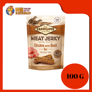 MEAT JERKY CHICKEN & QUAIL BAR 100G