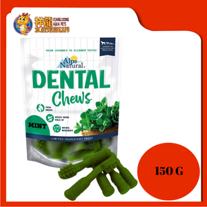 ALPS DENTAL CHEWS MINT BRISTLE 150G DC11