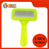 JBN PET CRYSTAL COLOUR SLICKER BRUSH [10120]