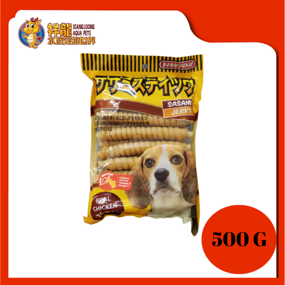 SASAMI JERKY MUNCHY ROLL W SOLF [SQUID] 500G